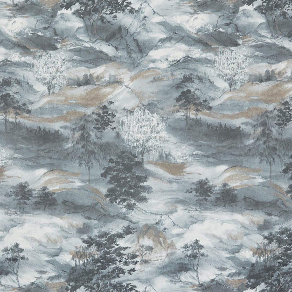 Decatur 3 Slate by Marcus William Fabric KAI/MARCUS WILLIAM ARAVALLI 100%POL SPAIN MARTINDALE WEAR TEST (50 000 CIRCULAR RUBS) </p><p>Repeat: 29.125 56.25 in - Fabric Carolina -