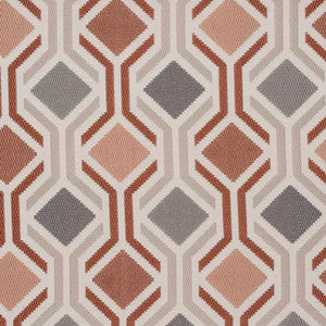Declamation 1 Terracotta by Marcus William Fabric