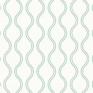 Delhi 1 Teal by Stout Fabric