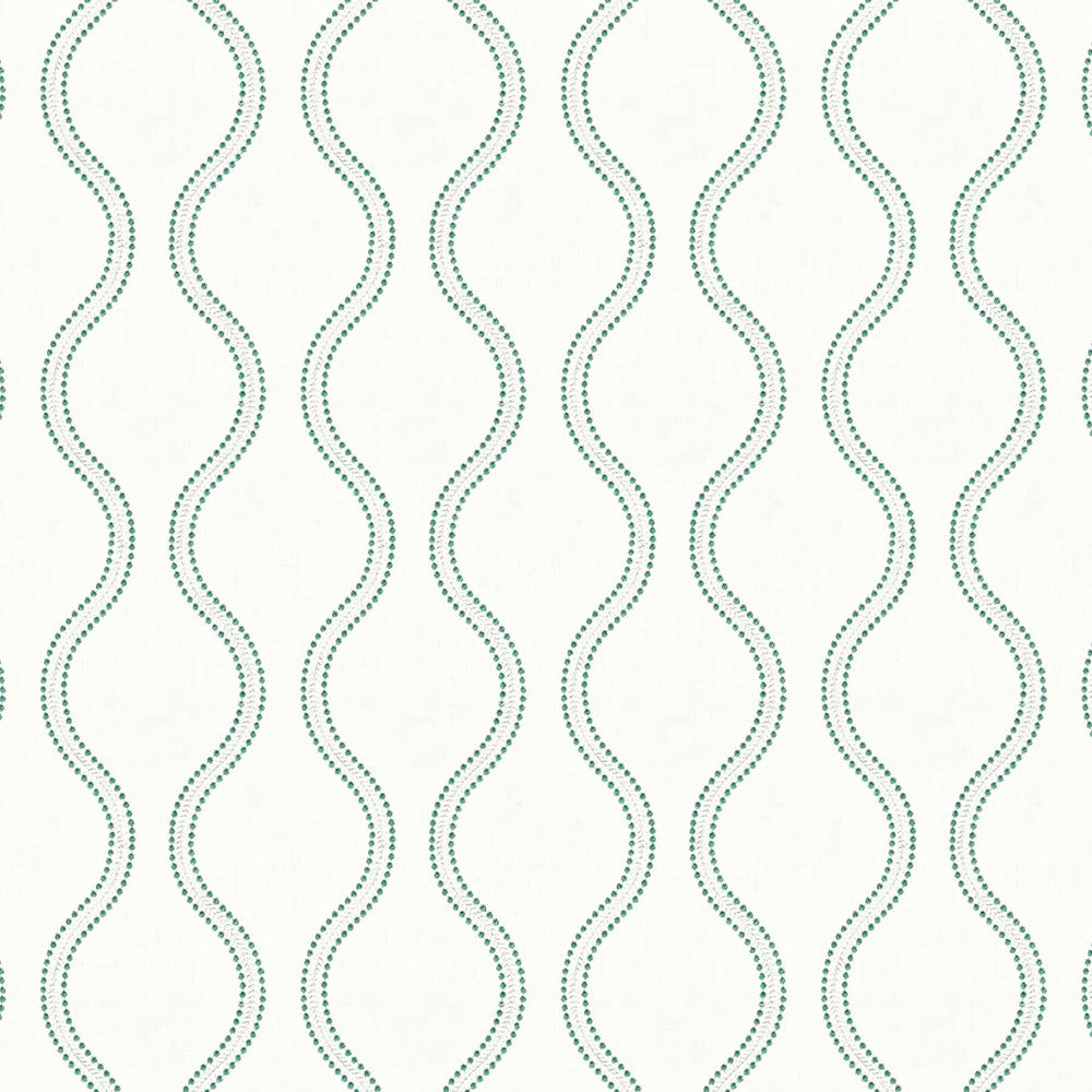 Delhi 1 Teal by Stout Fabric RAINBOW LIBRARY AQUA/LAGOON 100%COT %VEMB INDIA </p><p>Repeat: 7.5 51 in - Fabric Carolina -