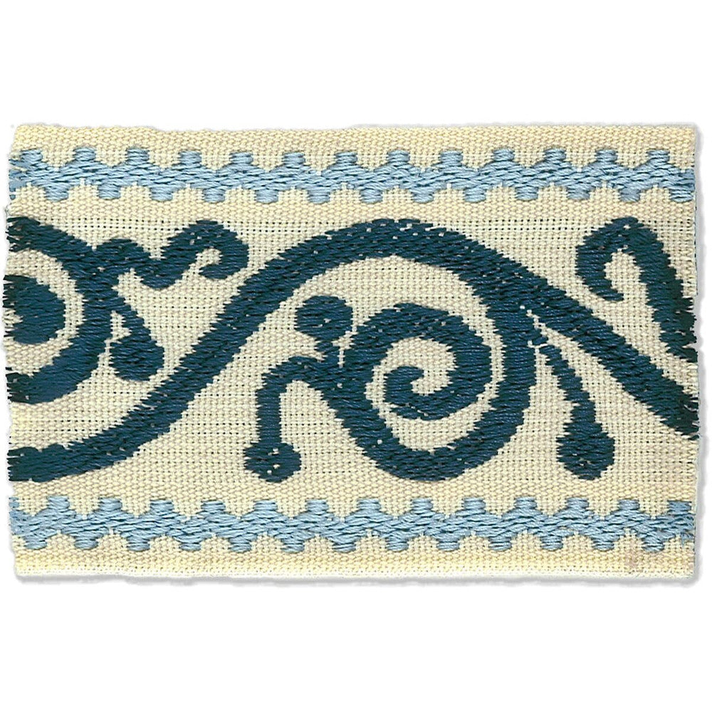 Delilah 1 Cadet by Stout Trim HARMONY TRIM 58%POL 42%SVI CHINA </p><p>Repeat: 0 2.5 in - Fabric Carolina -