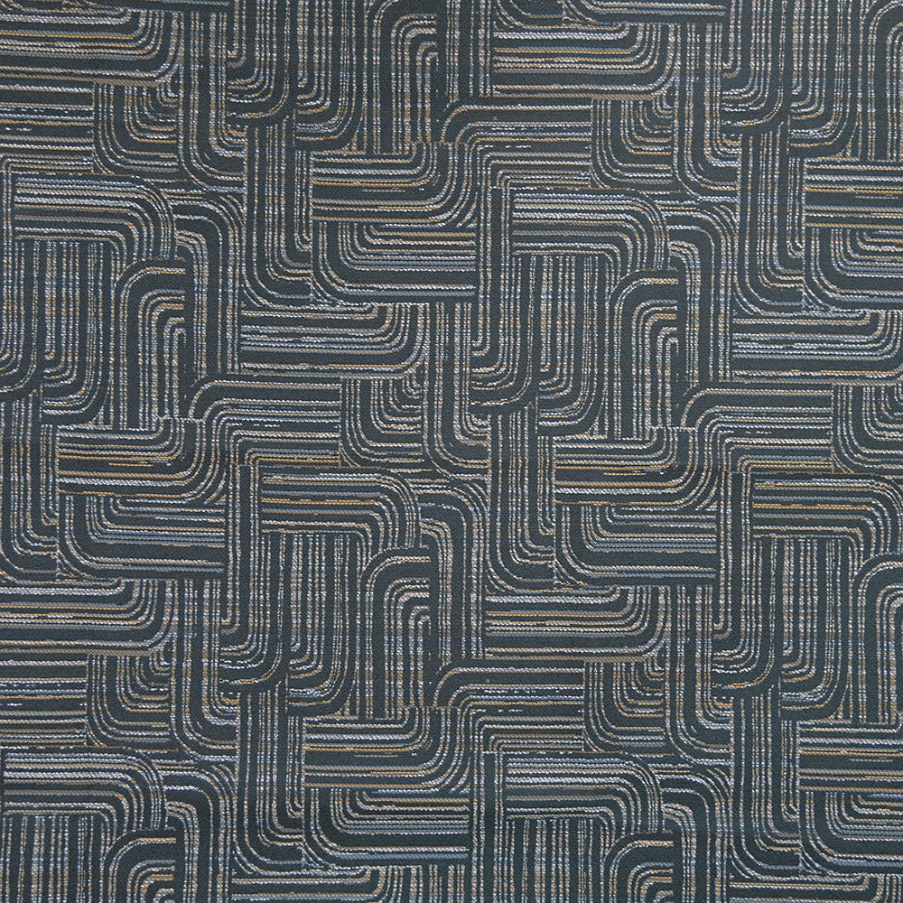 Delmar 985 Knight by Seaqual Designer Fabric Delmar 38% Polyester,23% Seaqual Polyester,20% Olefin,19% Recycled Post Consumer Polyester 108,000 Double Rubs (Wyzenbeek) </p><p>Repeat: Horizontal: 14.25 in. (36.195 cm) across the roll and Vertical: 16.875 in. (42.863 cm) up the roll 55 in. (140 cm) - Swanky Fabrics -