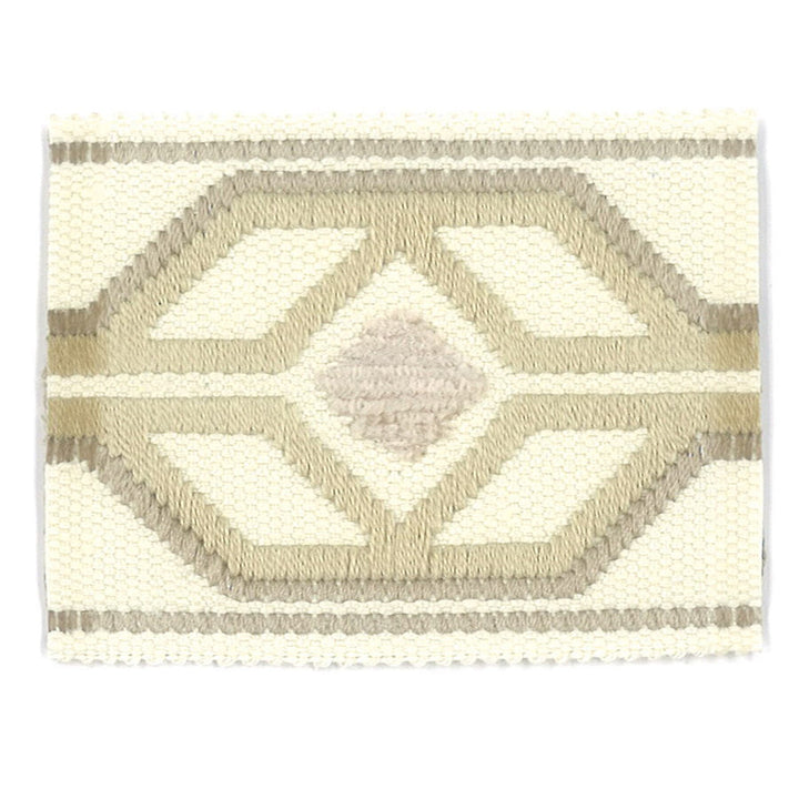 Dermotte 1 Biscuit by Stout Trim TREND ALERT 56%SVI 35%LIN 9%COT CHINA </p><p>Repeat: 0 2.13 in - Fabric Carolina -