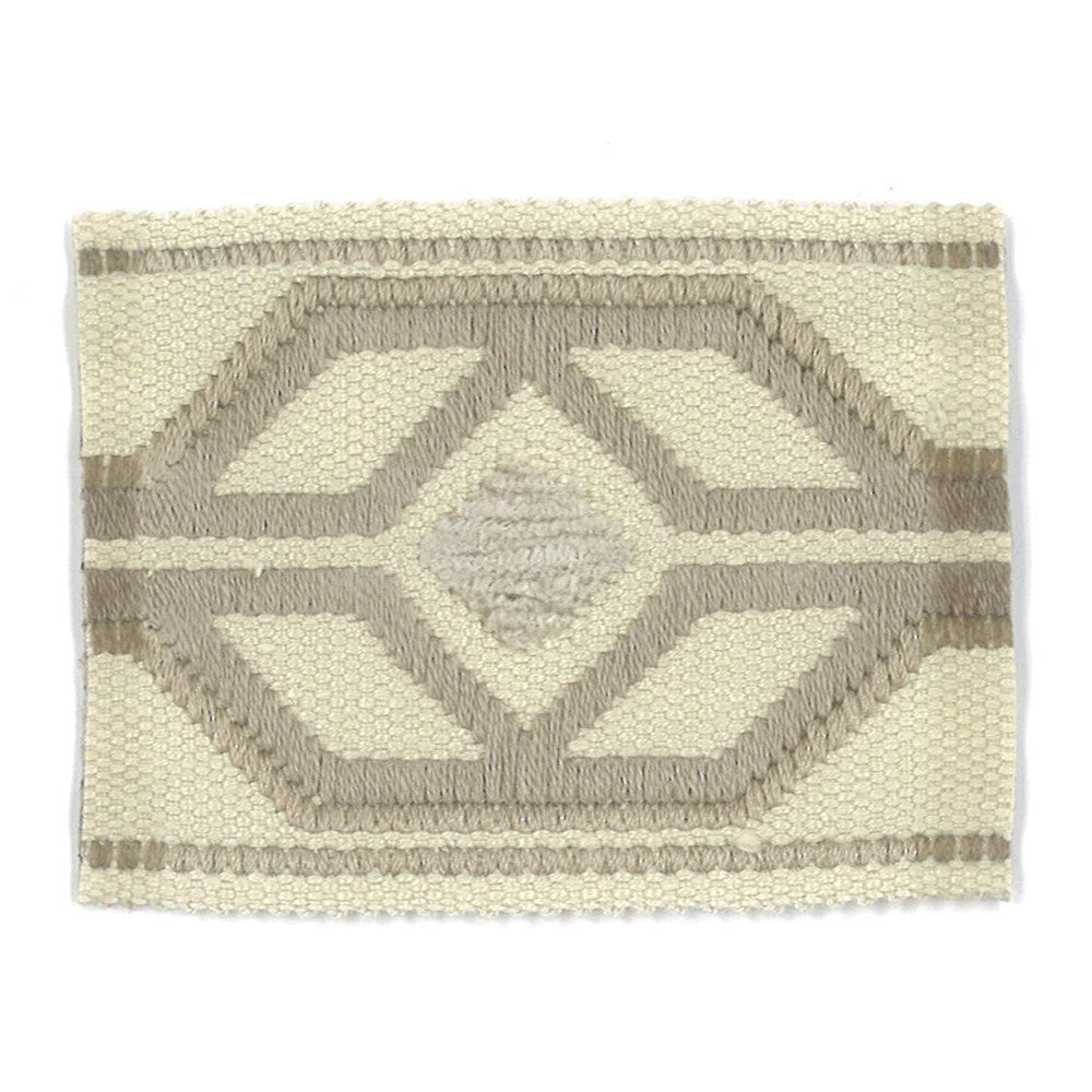 Dermotte 2 Driftwood by Stout Trim TREND ALERT TRIM 56%SVI 35%LIN 9%COT CHINA Horizontal: 3 and Vertical: 0 2.13 in - Fabric Carolina -