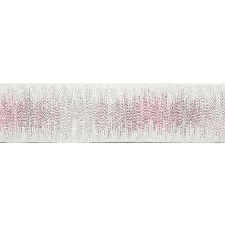 Derry Emb Tape Ballet Pink by Magnolia Trim - 100% Polyester China Horizontal: and Vertical: 3 - Fabric Carolina -