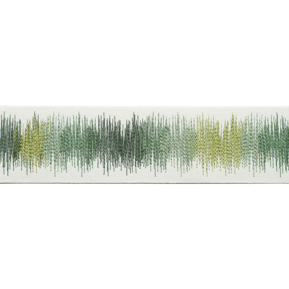 Derry Emb Tape Lime by Magnolia Trim - 100% Polyester China Horizontal: and Vertical: 3 - Fabric Carolina -