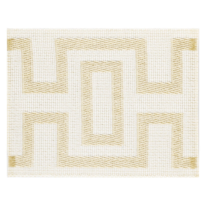 Desanto 1 Bisquit by Stout Trim Stout Trim Desanto 1 BisquitTrim VISIONS OF COLOR TRIM 100%ACR TURKEY </p><p>Repeat: H: 2.375, V: 0.000 3 in - Fabric Carolina -