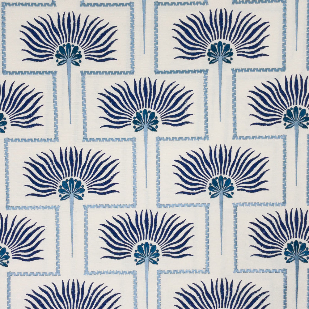 Desoto 1 Sapphire by Stout Fabric Stout Fabric Desoto 1 SapphireFabric RAINBOW LIBRARY DENIM/INDIGO 100%COT %REMB INDIA </p><p>Repeat: H: 8.000, V: 8.000 51 in - Fabric Carolina -