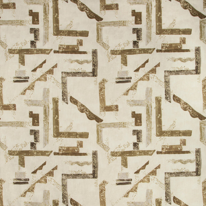 Dessau Sparrow by Kravet Basics Designer Fabric NATE BERKUS WELL-TRAVELED COTTON - 90%;LINEN - 10% Pakistan MEDIUM Horizontal: 27 and Vertical: 27 54 - Swanky Fabrics -