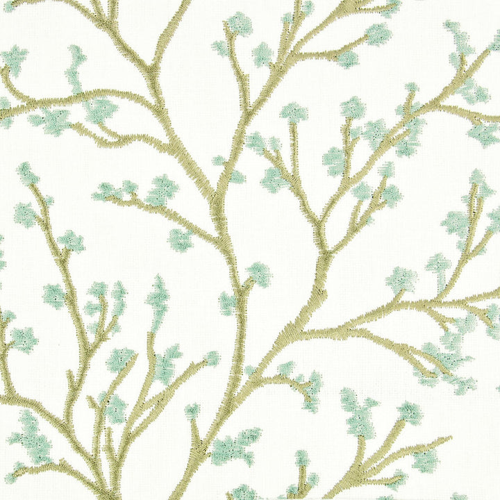 Detroit 2 Seamist by Stout Fabric Color My Window Bahama/Seaglass 52% Cotton 48% Polyester Polyester Embroidery INDIA FLAME RETARDANT-N.F.P.A. 260A CLASS 1 CATB 117-2013 WYZENBEEK 30 000 DOUBLE RUB WEAR TEST (HEAVY DUTY) Horizontal: 8.5 and Vertical: 6.25 50.5 in - Fabric Carolina -