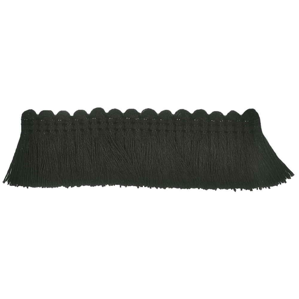 Devlin 10 Coal by Stout Trim ILLUMINATE TRIM 3%POL 97%LIN CHINA Horizontal: 0 and Vertical: 0 1.2 in - Fabric Carolina -