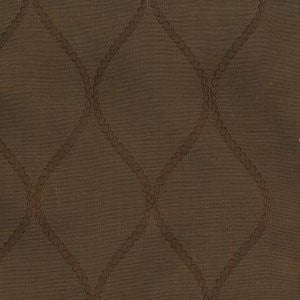 Dexter Coffee by Norbar Fabric See Sample 100% POLYESTER INDIA - </p><p>Repeat: Horizontal: 4.75" and Vertical: - 54" - Fabric Carolina -