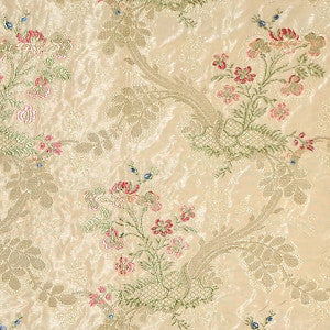 Soierie Lampas Ii/Candlelight Df 00011311 by Old World Weavers Fabric