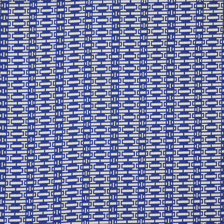 Data # 719 Navy by Maxwell Fabric HOME & GARDEN-ACT II 100% SUNBRELLA ACRYLIC USA See sample </p><p>Repeat: Horizontal: 1.75" and Vertical: 0.75" 54" - Fabric Carolina -