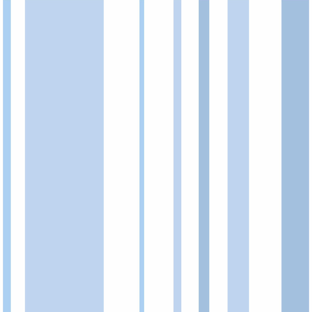 Disney & Pixar Toy Story 4 Owens Stripe Blue Wallpaper by York Wallcoverings Disney Kids Vol. 4 Covers about 56.4 square feet 20.5-in by 33-ft long roll Unpasted 0 - Fabric Carolina -