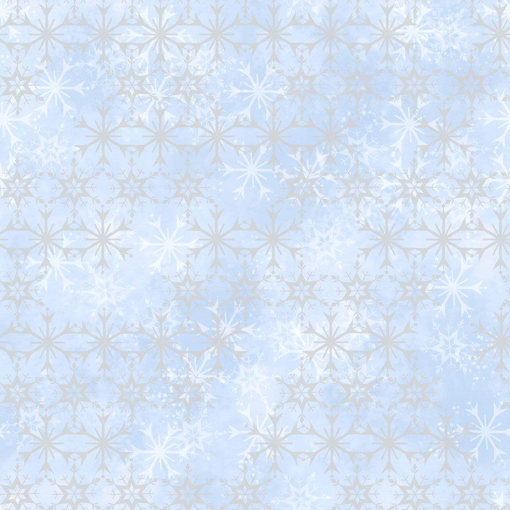 Disney Frozen 2 Snowflake Blue Wallpaper by York Wallcoverings Disney Kids Vol. 4 Covers about 56.4 square feet 20.5-in by 33-ft long roll Unpasted 20.5 - Fabric Carolina -