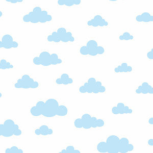 Disney Winnie the Pooh Cloud Blue Wallpaper by York Wallcoverings