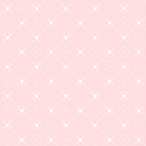 Disney Mickey Mouse Argyle Pink Wallpaper by York Wallcoverings