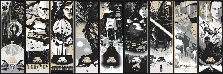 Star Wars: Celebrating the Saga White Border by York Wallcoverings Disney Kids Vol. 4 Covers about 7.4 square feet 18-in by 4.9-ft long roll Unpasted 54 - Fabric Carolina -