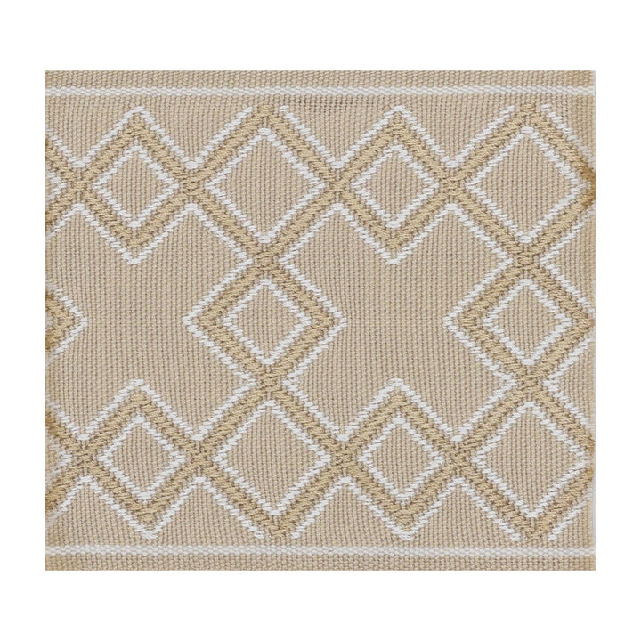 Diamonds Tape 2 Champagne by Stout Designer Trim SMALL WONDERS TRIM 52%SVI 48%POL CHINA Horizontal: 1.750 and Vertical: 0.000 3.25 in - Swanky Fabrics -