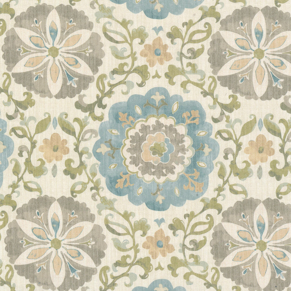 Dibble 1 Seamist by Stout Fabric RAINBOW LIBRARY SAGE/CYPRESS 100%COT PERU Horizontal: 13.500 and Vertical: 13.500 54 in - Fabric Carolina -