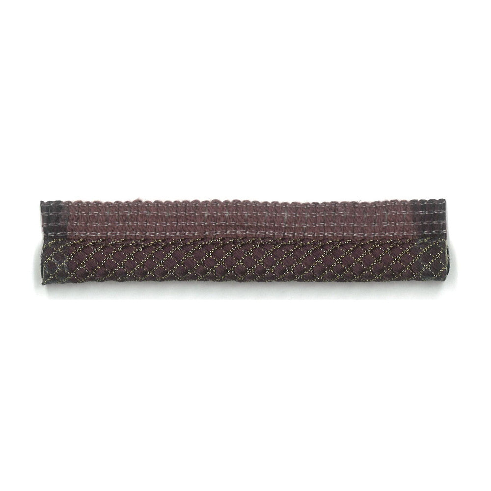 Dimaggio 4 Plum by Stout Trim Stout Trim Dimaggio 4 PlumTrim NEW WORLD TRIM VOLUME II 69%SVI 30%COT 1%POL GERMANY </p><p>Repeat: H: 0.000, V: 0.000 0.38 in - Fabric Carolina -
