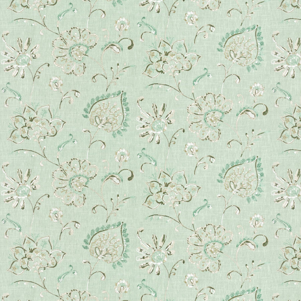 Dipper 1 Seafoam by Stout Fabric Stout Fabric Dipper 1 SeafoamFabric COLOR MY WINDOW SPA/SHORELINE INDIA </p><p>Repeat: H: 25.250, V: 12.250 50.5 in - Fabric Carolina -