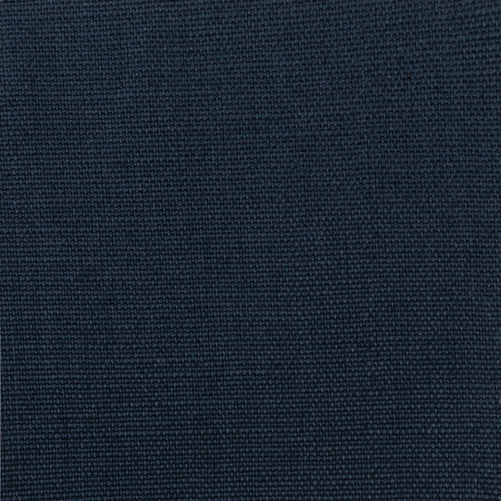 Dixon 4 Navy by Aoc Fabric SERENDIPITY 100%LIN BRAZIL PERFORMANCE RATED FABRIC FLAME RETARDANT-U.F.A.C. CLASS 1 CATB 117-2013 WYZENBEEK 51 000 DOUBLE RUB WEAR TEST (HEAVY DUTY) Horizontal: 0.000 and Vertical: 0.000 54 in - Fabric Carolina -