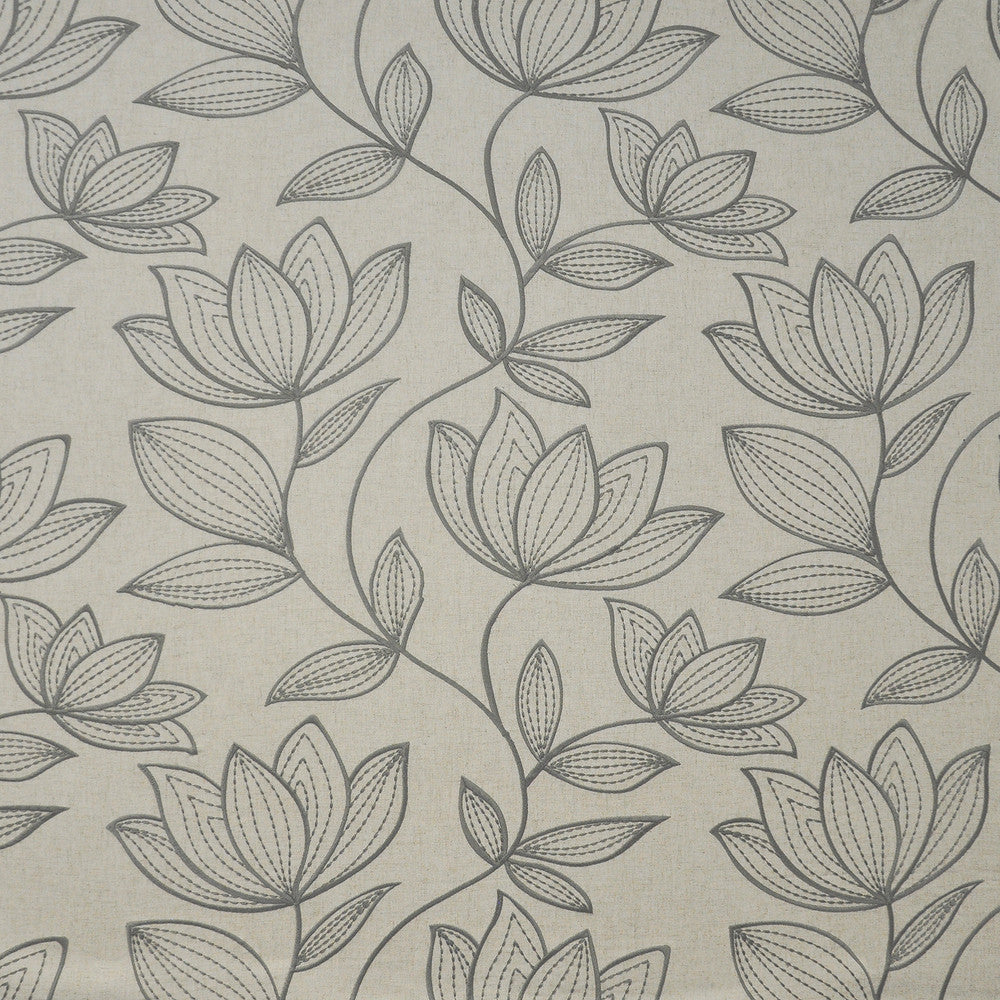 Dahlia # 115 Persphone by Maxwell Fabric COLOR WAVES-NEUTRAL TERRITORY 80% POLYESTER 20% LINEN
None INDIA </p><p>Repeat: Horizontal: H-18 and Vertical: V-15.4 58.25E53.5 - Fabric Carolina -