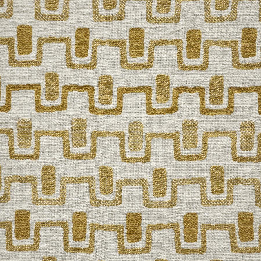 Dodge # 662 Honey by Maxwell Fabric COLOR WAVES-NOMAD 80% POLYESTER/12% COTTON 8% OLEFIN USA V-11.25"H-7" 56" - Fabric Carolina -