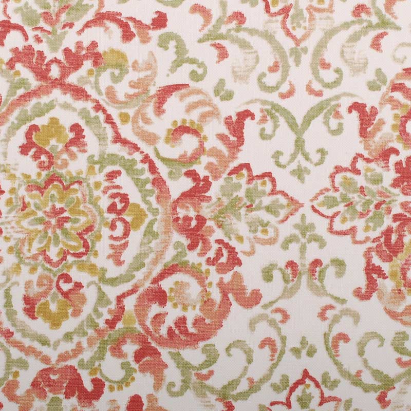 Duralee Fabric 21059 138 Rose/Green - 5 3/4 Yards