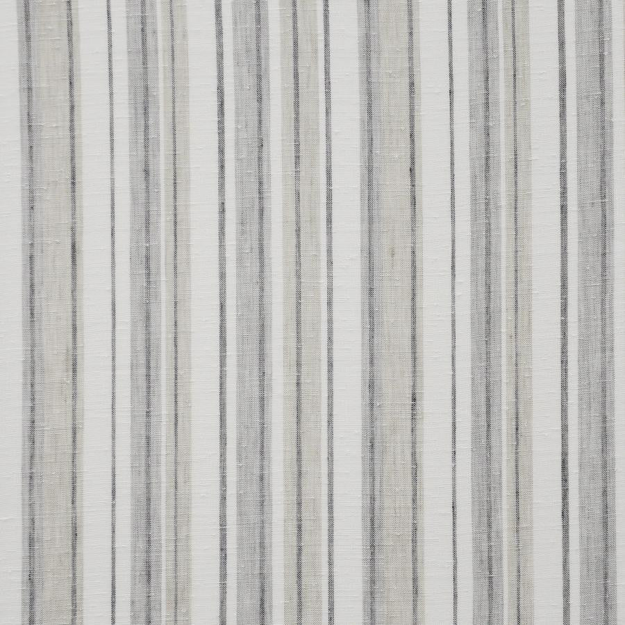 Dionne # 957 Cove by Maxwell Designer Fabric Sheer Heights 54% POLYESTER/46% LINEN TURKEY H-7.9" 118" - Swanky Fabrics -