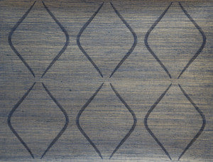 Marquise Indigo Wallpaper by Candice Olson