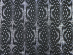 Radiant Silver & Black Wallpaper by Candice Olson