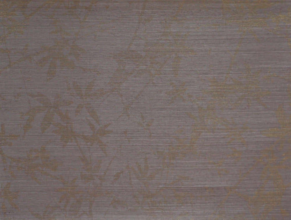Sylvan Gold & Lavender Wallpaper by Candice Olson Candice Olson Natural Splendor Covers about 67 square feet 33.5-in by 24-ft long roll Unpasted 25.25 - Fabric Carolina -