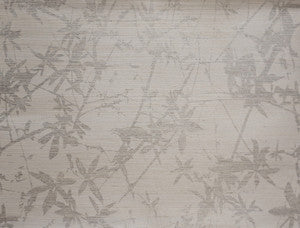 Sylvan Silver & White Wallpaper by Candice Olson