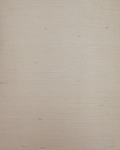 Plain Sisal Cream Wallpaper by Candice Olson