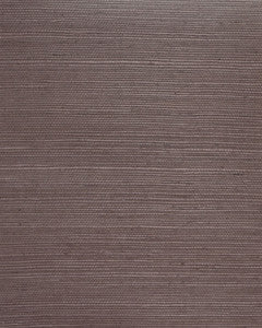 Plain Sisal Lavender Wallpaper by Candice Olson