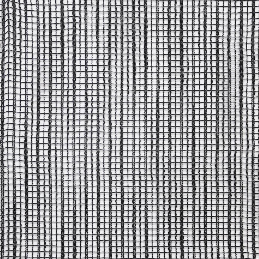 Dory # 958 Ink by Maxwell Fabric Sheer Heights 55% ACRYLIC/45% POLYESTER TURKEY V-0.25"H-0.75" 110" - Fabric Carolina -
