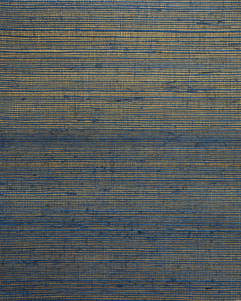 Plain Sisal Indigo & Gold Wallpaper by Candice Olson Candice Olson Natural Splendor Covers about 72 square feet 36-in by 24-ft long roll Unpasted 0 - Fabric Carolina -