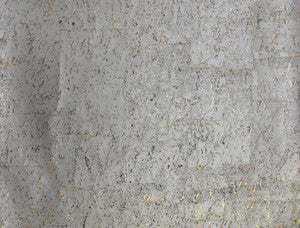 Cork Warm Silver Wallpaper by Candice Olson