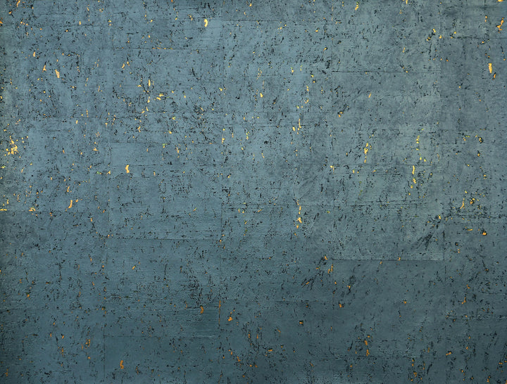 Cork Teal Wallpaper by Candice Olson Candice Olson Natural Splendor Covers about 72 square feet 36-in by 24-ft long roll Unpasted 0 - Fabric Carolina -