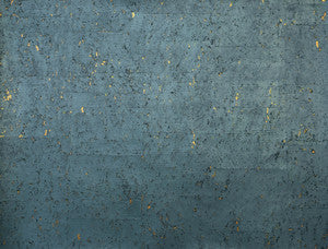 Cork Teal Wallpaper by Candice Olson