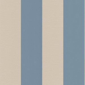 Purcell Blue Stripe Wallpaper by Decorline