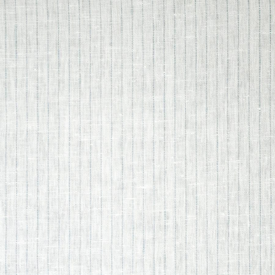 Dividing Line # 511 Spa by Maxwell Fabric Stripes & Checks 100% LINEN INDIA H-0.5" 54" - Fabric Carolina -
