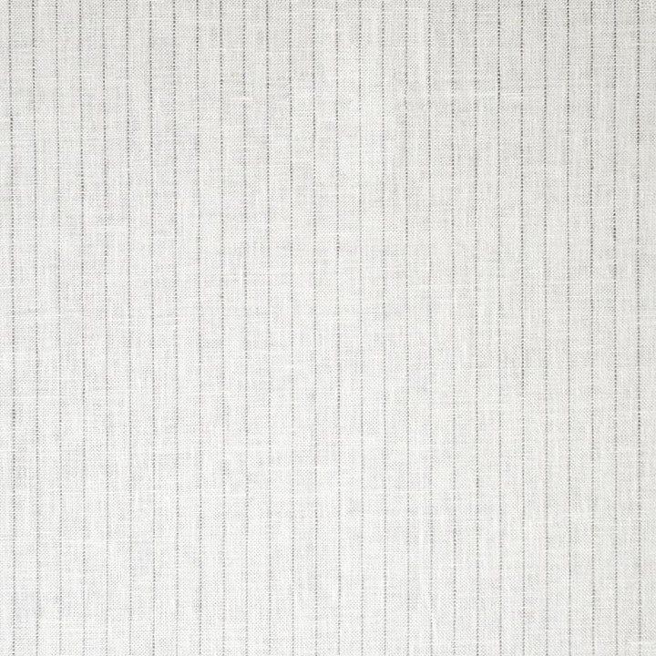 Dividing Line # 545 Stone by Maxwell Fabric Stripes & Checks 100% LINEN INDIA H-0.5" 54" - Fabric Carolina -