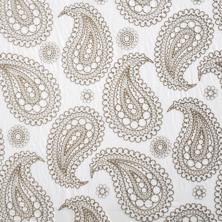 Deveaux # 307 Akita by Maxwell Fabric Telafina Season Xiv 100% SILK EMB- 100% POLYESTER INDIA V-23.2"H26" 55" EMB-52" - Fabric Carolina -