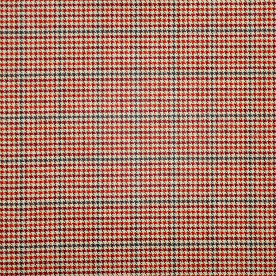 Dunkirk # 406 Sumac by Maxwell Fabric MENSWEAR-PLAIDS & CHECKS 100% POLYESTER CHINA V-2" H-2" 56" - Fabric Carolina -