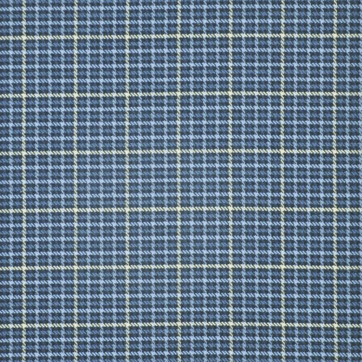 Dunkirk # 414 Cadet by Maxwell Fabric Menswear-Plaids & Checks 100% POLYESTER CHINA V-2" H-2" 56" - Fabric Carolina -