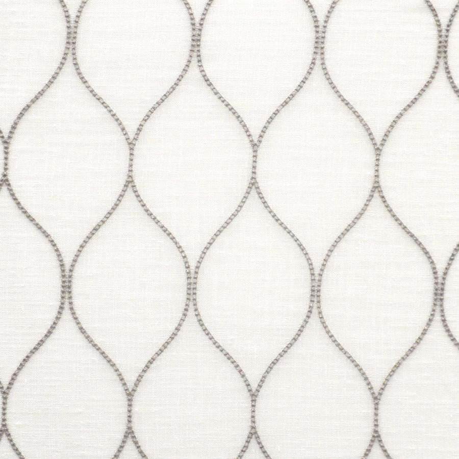 Derby # 443 Incense by Maxwell Fabric Sheer Threads 100% POLYESTER TURKEY V-6.5" H-3.1" 118" EMB. WIDTH 106" - Fabric Carolina -